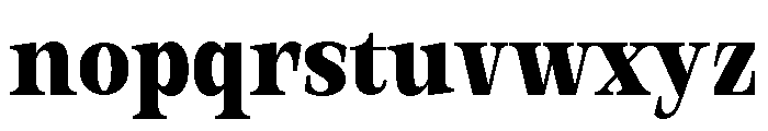 Orvessia Semi Bold Condensed Font LOWERCASE