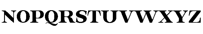 Orvessia Semi Bold Expanded Font UPPERCASE