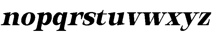 Orvessia Semi Bold Italic Font LOWERCASE