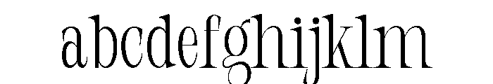 Orvessia Thin Condensed FONT
