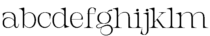 Orvessia Thin Expanded FONT