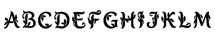 Orvex Regular Font UPPERCASE