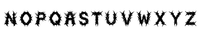 Orvian Regular Font LOWERCASE