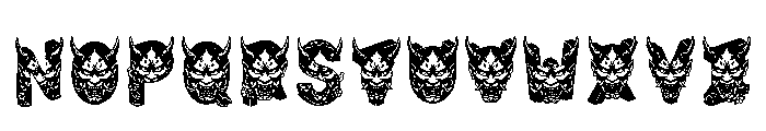 Orvick Regular Font LOWERCASE