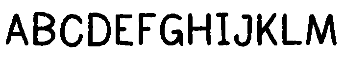 Oryne Regular Font UPPERCASE