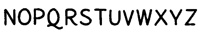 Oryne Regular Font UPPERCASE