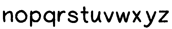 Oryne Regular Font LOWERCASE