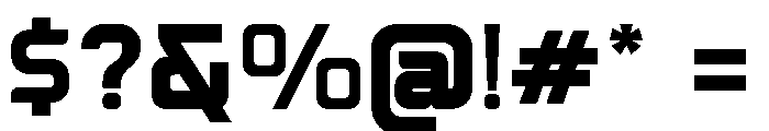 Oryno Black Black Font OTHER CHARS
