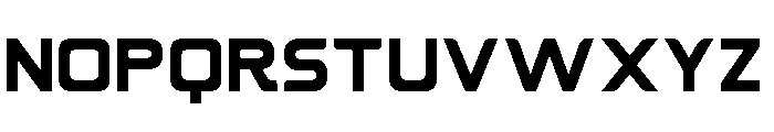 Oryno Black Black Font UPPERCASE