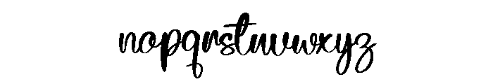 Oryvian Font LOWERCASE