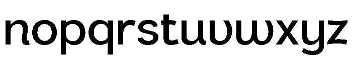 Oryxen Regular Font LOWERCASE