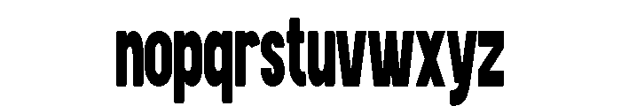 Oryza-Regular Font LOWERCASE