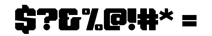 orbit force Regular Font OTHER CHARS