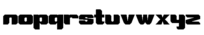 orbit force Regular Font LOWERCASE
