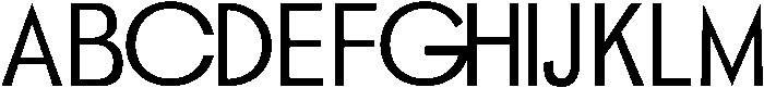 ORGANIC otf (400) Font UPPERCASE