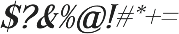 ORTUSELA Italic otf (400) Font OTHER CHARS