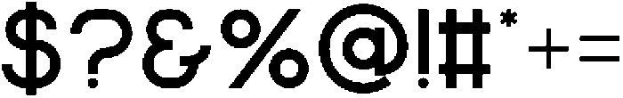 Orache Regular otf (400) Font OTHER CHARS