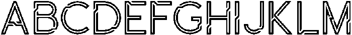 Orache Regular otf (400) Font UPPERCASE