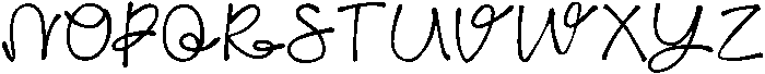 Orange Blossom otf (400) Font UPPERCASE