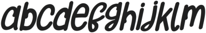 Orange Cats Italic otf (400) Font LOWERCASE