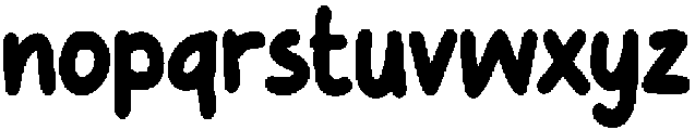Orange Cupcakes otf (400) Font LOWERCASE