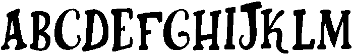 Orange Juice Regular otf (400) Font UPPERCASE