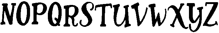 Orange Juice Regular otf (400) Font UPPERCASE