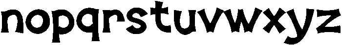 Orange Juice otf (400) Font LOWERCASE