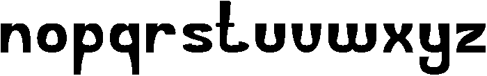 Orange Juice otf (400) Font LOWERCASE