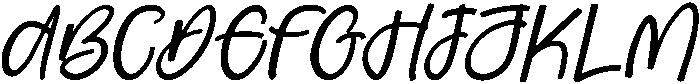 Orange Potluck Italic Italic otf (400) Font UPPERCASE