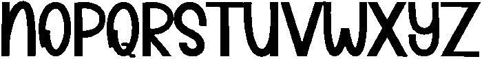 Orange Regular otf (400) Font LOWERCASE