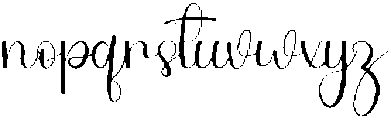 Orange Sunrise Regular otf (400) Font LOWERCASE