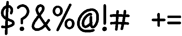 Orange juice Regular ttf (400) Font OTHER CHARS