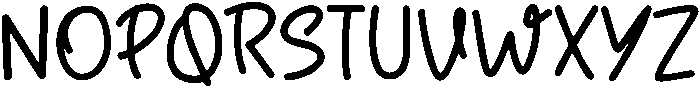Orange juice Regular ttf (400) Font UPPERCASE
