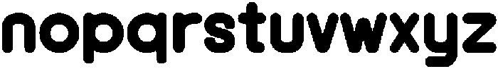 Oranica Bold otf (700) Font LOWERCASE