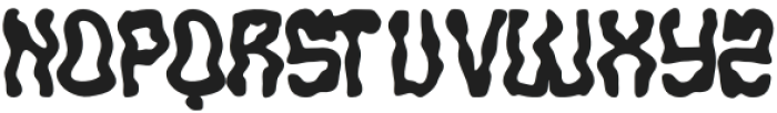 Oraskot Regular otf (400) Font UPPERCASE