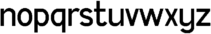 Oravel Regular otf (400) Font LOWERCASE