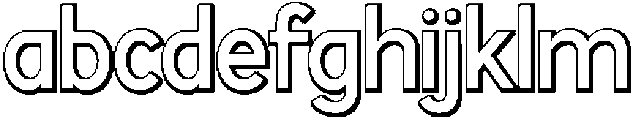 Oravel Shadow otf (400) FONT