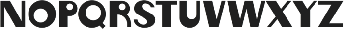 Orbiq Regular otf (400) Font UPPERCASE