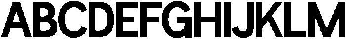Orbito Regular otf (400) Font UPPERCASE
