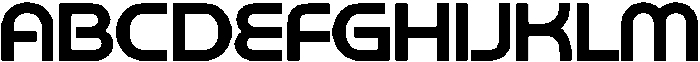 Orbitron Regular otf (400) Font UPPERCASE