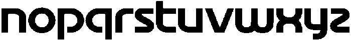 Orbitron Regular otf (400) Font LOWERCASE