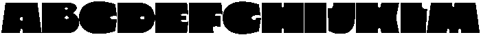Orbold Fat otf (700) Font UPPERCASE
