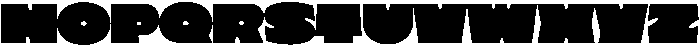 Orbold Fat otf (700) Font UPPERCASE