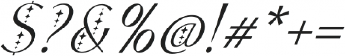 Orchid Decorative Italic otf (400) Font OTHER CHARS