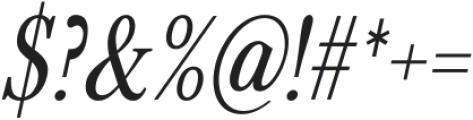 Orchid Funk Italic otf (400) Font OTHER CHARS