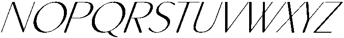 Orchid Italic otf (400) Font UPPERCASE