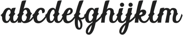 Orchid Key Spurs otf (400) Font LOWERCASE