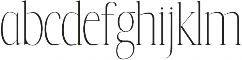 Orchid ttf (400) Font LOWERCASE