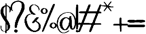 Orchidia otf (400) Font OTHER CHARS